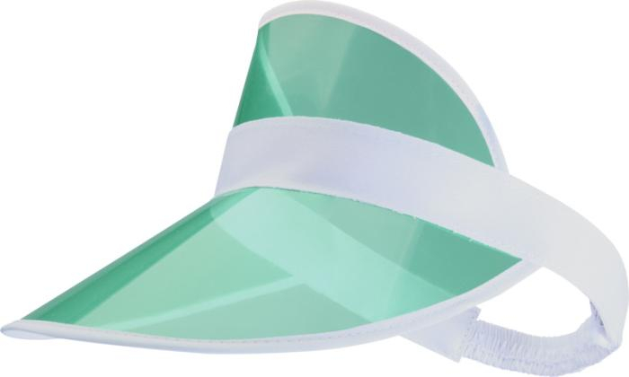 Visière à personnaliser transparente Bright Vert 